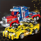 1300+ Pièces de Blocs de Construction ABS, Ensemble de Jouets de Construction, Kit de Construction de Modèle 2-en-1, Blocs de Construction Créatifs pour Adultes pour la Décoration de la Maison, Cadeaux Idéaux pour Noël, Halloween, Thanksgiving