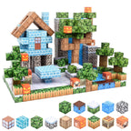 Jeu de jouets magnétiques créatifs, idéal pour construire et inventer, cadeau parfait pour Noël ou Halloween pour enfants - Comprend 100 blocs de construction magnétiques