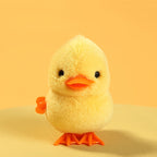Jouet de Poulet\u002FCanard Sautant, Jouet Interactif en Peluche Simulée Canard Sautant, Petit Animal, Cadeau d'Anniversaire