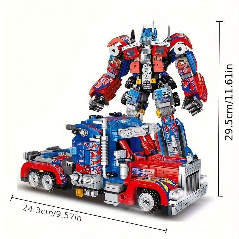 1300+ Pièces de Blocs de Construction ABS, Ensemble de Jouets de Construction, Kit de Construction de Modèle 2-en-1, Blocs de Construction Créatifs pour Adultes pour la Décoration de la Maison, Cadeaux Idéaux pour Noël, Halloween, Thanksgiving