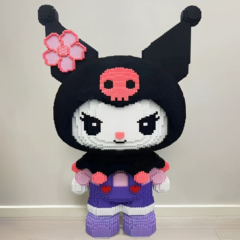 11000pcs Figurine de Modèle en Blocs 3D Série Sanrio Kuroromi - Vacances | Entre Amis | Le Cadeau Parfait