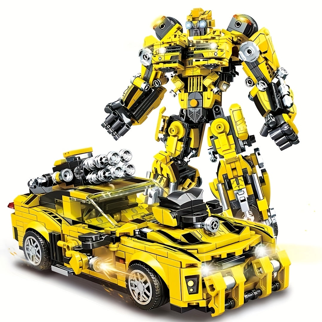 1300+ Pièces de Blocs de Construction ABS, Ensemble de Jouets de Construction, Kit de Construction de Modèle 2-en-1, Blocs de Construction Créatifs pour Adultes pour la Décoration de la Maison, Cadeaux Idéaux pour Noël, Halloween, Thanksgiving