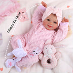 Baby Dolls Reborn BABESIDE Sunny - 17 Pouces Mignonnes et Réalistes, Poupées Bébé Souriantes et Posables avec Accessoires Complets pour Cadeaux pour Enfants de 3 Ans et Plus