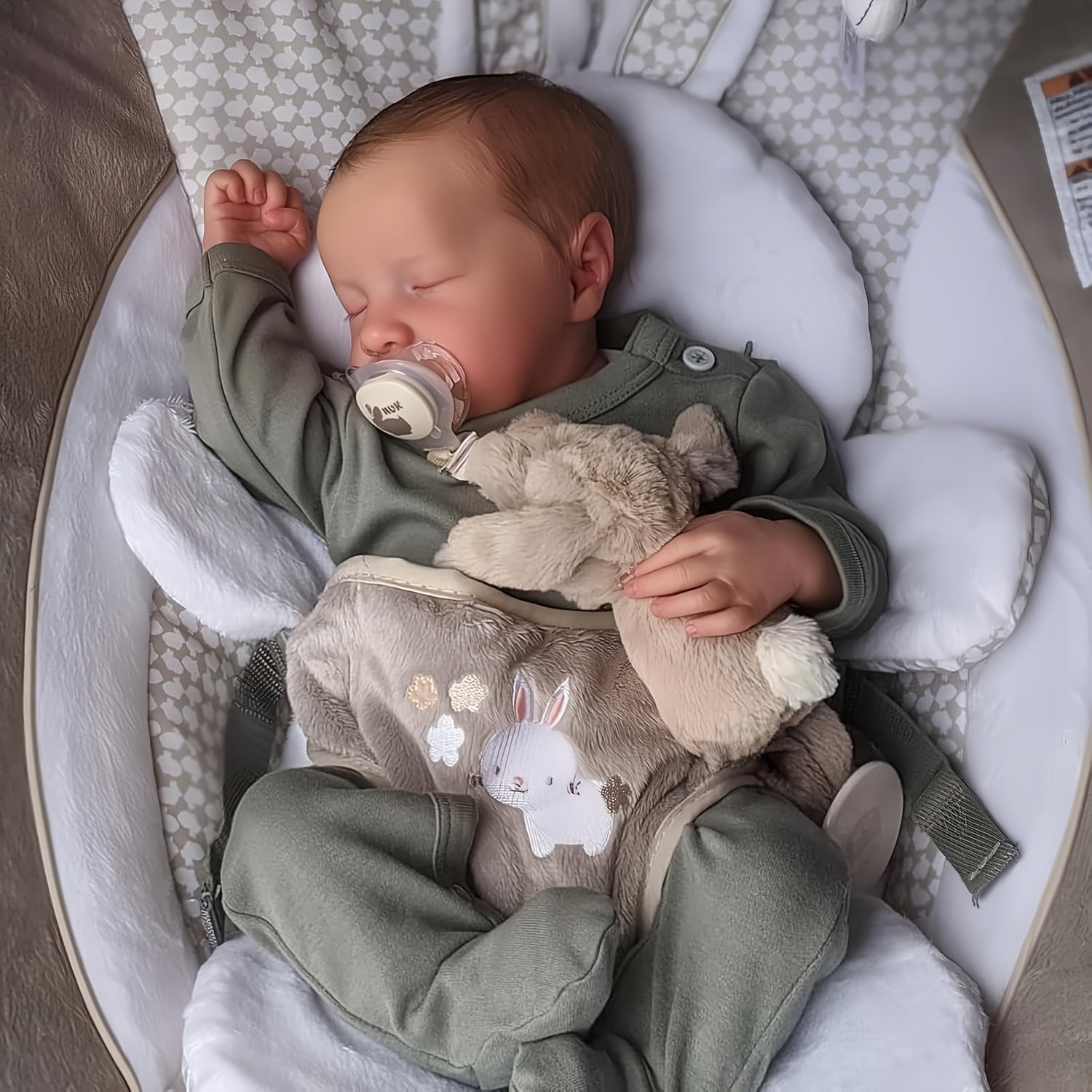 Poupées Reborn BABESIDE, Poupées Bébé Réalistes de 20 Pouces, Garçon Poupée Bébé Reborn Corps Souple Réaliste avec Ensemble Cadeau Accessoires Jouets pour Enfants de 3 Ans et Plus, Parfait pour les Cadeaux de Noël et du Nouvel An