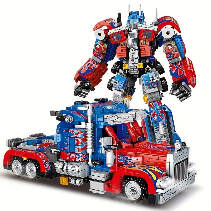 1300+ Pièces de Blocs de Construction ABS, Ensemble de Jouets de Construction, Kit de Construction de Modèle 2-en-1, Blocs de Construction Créatifs pour Adultes pour la Décoration de la Maison, Cadeaux Idéaux pour Noël, Halloween, Thanksgiving